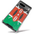 Kenya Flag Distressed Google Pixel 8a Clear Case